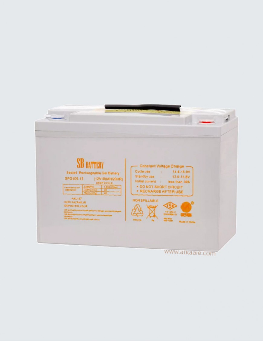 SB 100 amper Jel akü Fiyatları , SB 100AH 12volt solar Jel akü , 12volt ...
