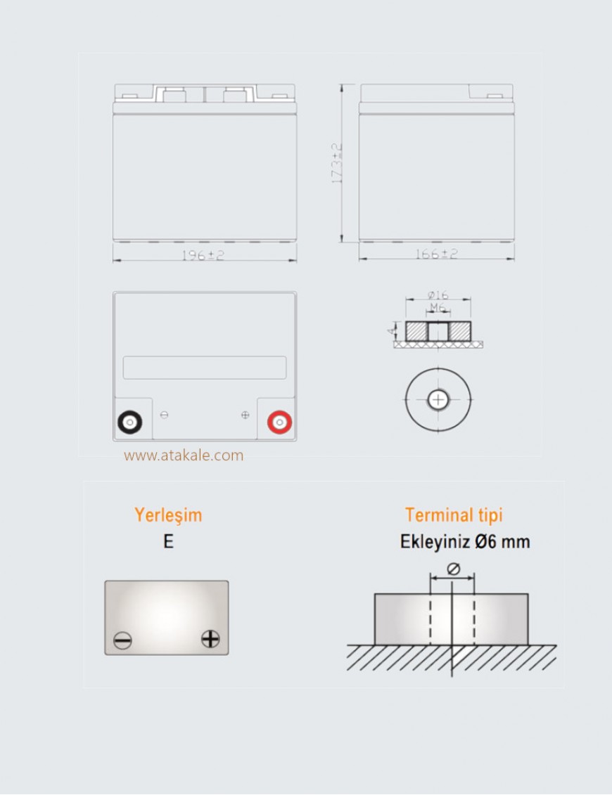 Asterion 12Volt 45AH Solar Jel Akü Nano Karbon  Derin Deşarj 12 Sene Ömürlü 