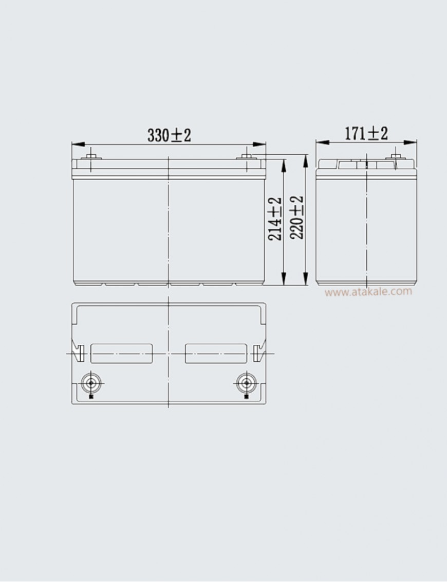 Orbus 100 Amper Solar Jel 12volt Akü Nano Karbon Derin Deşarj 10 Sene Ömürlü 2 Sene Ömür Garantili