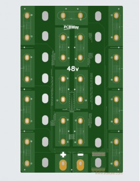 Lifepo4 Akü PCB Barası 48Volt 16S 280AH ,304AH, 314,340 AH 51.2 PCB Busbar