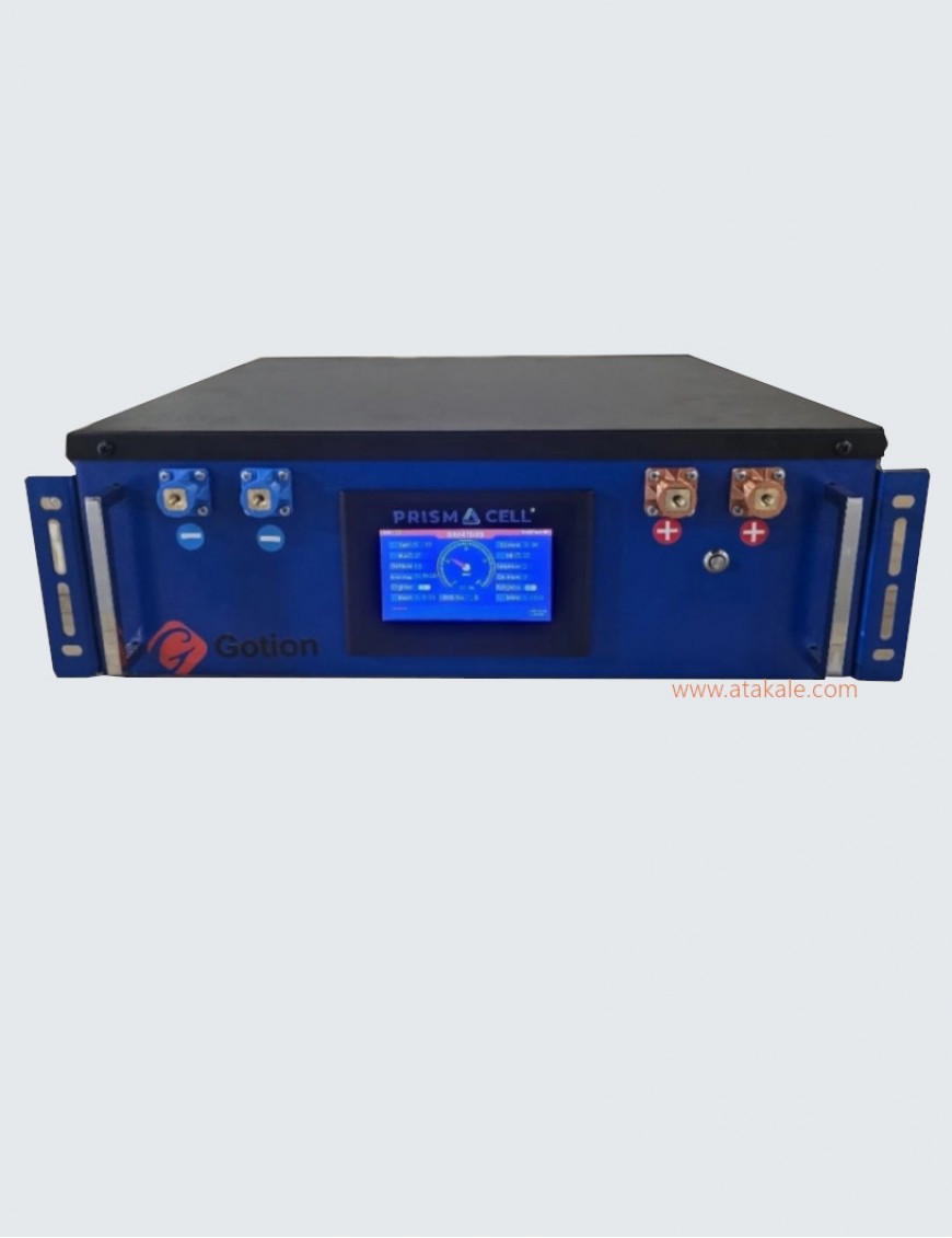 Prismacell Lifepo4 51.2 volt akü 48 volt Rack Tipi 102ah 5376 watth  Smart Bluetooth