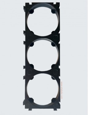 32700 Pil Tutucu Holder  3x1 3'lü Lifepo4 Braket Birleştirici Battery Holder