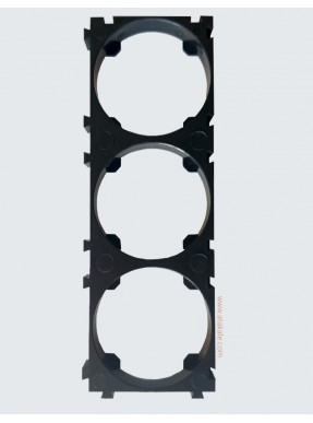 32700 Pil Tutucu Holder  3x1 3'lü Lifepo4 Braket Birleştirici Battery Holder