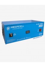 Megacell 51,2Volt 100AH LifePo4 Lityum Demir Fosfat Akü 2200 çevrim Metal Box