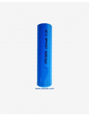3.2Volt Cylindrical cell 18650 1200mah /1.2Ah Descharge LFP Lithium Iron Phosphate Energy Rechargable  Cell