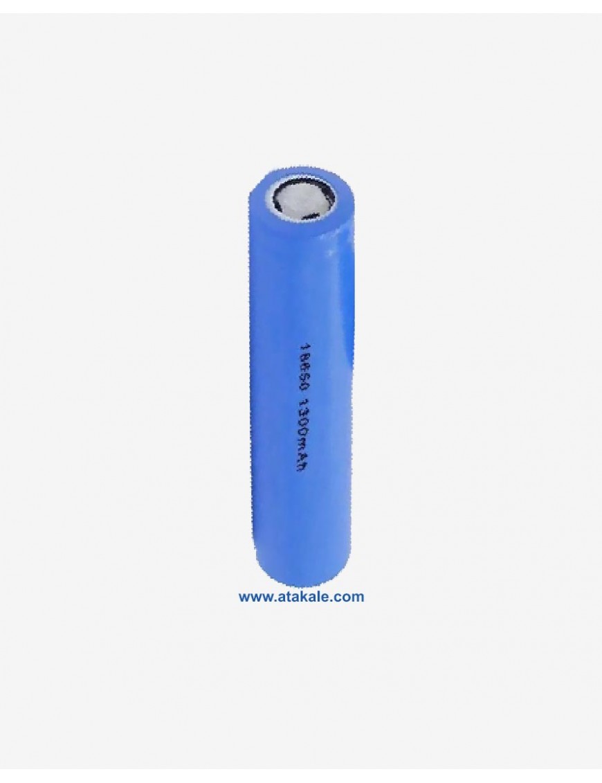 3.2Volt silindirik 18650 1300mah 1,2ah Deşarj  LFP LifePo4  Şarj Edilebilir Akü Hücresi