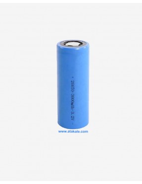 3.2Volt silindirik 26650 3600mah 3,6ah Deşarj  LFP LifePo4  Şarj Edilebilir Akü Hücresi
