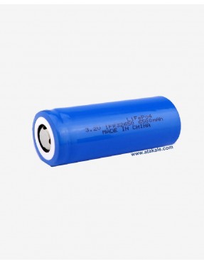 3.2Volt silindirik 32650 6500mah 6.5ah Deşarj  LFP LifePo4  Şarj Edilebilir Akü Hücresi