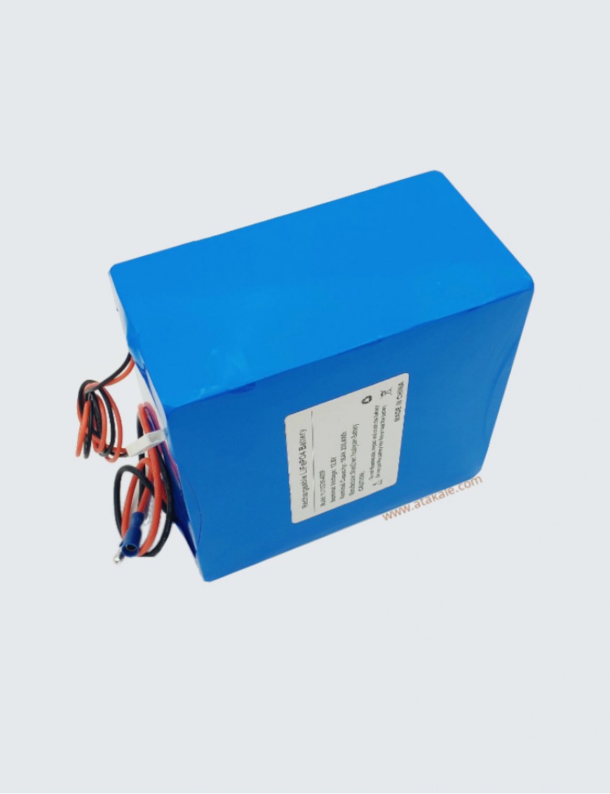 12.8V 20AH LifePo4 Akü Paketi Özel dizayn Shrink  lityum akü 12volt