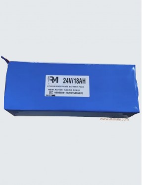 25.6V 18AH LifePo4 Akü Paketi Özel dizayn Shrink 24Volt lityum akü 