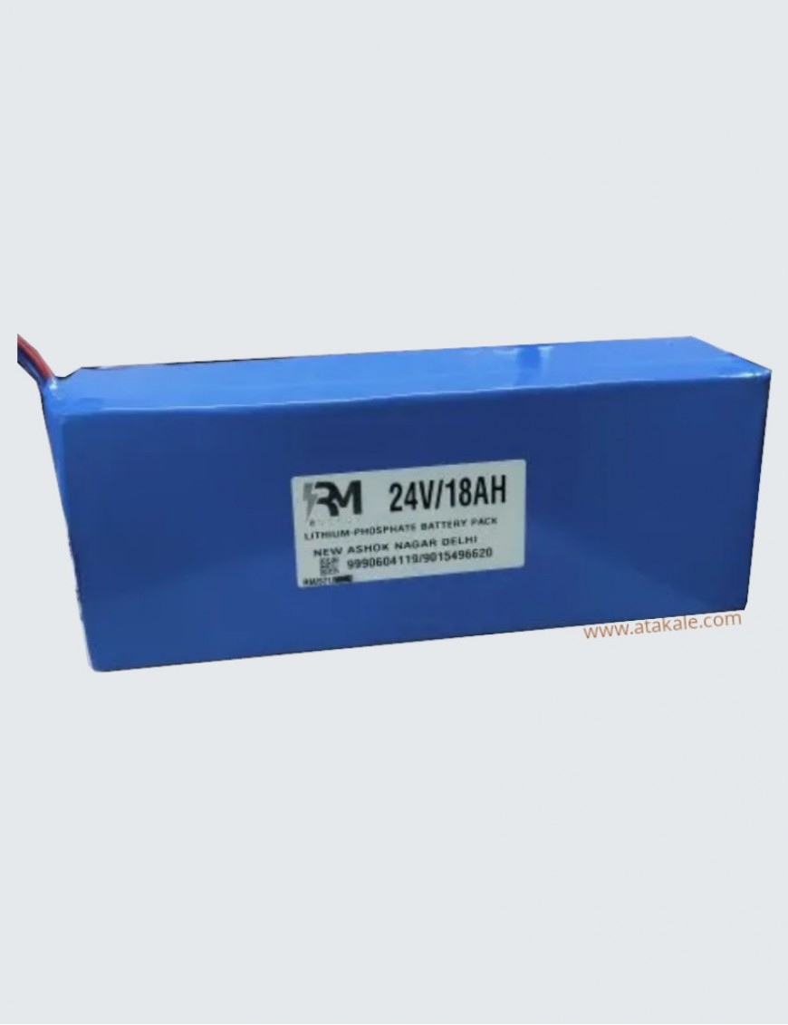 25.6V 20AH LifePo4 Akü Paketi Özel dizayn Shrink 24Volt lityum akü 