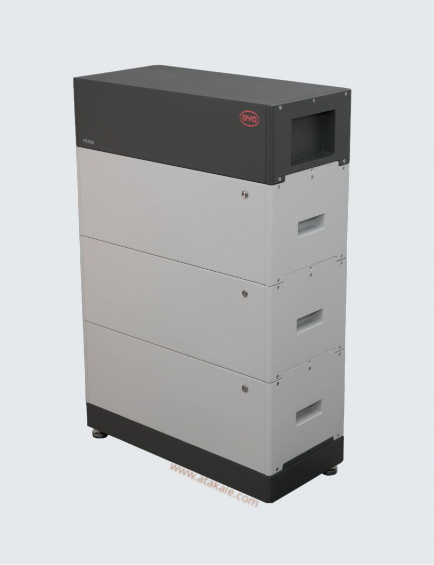 BYD LVS 12kwh 51.2V 234AH 3 module  Enerji depolama 16S 48V 195Amper Premium Akü Sistemi