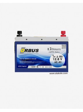 Orbus/CFE 12Volt 60AH Lithium LifePo4 640wh Chargable  CFE -640S
