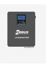 Orbus Sako 12Volt /12.8V 200AH Lithium LifePo4 2560wh Chargable  Li-Wall 12V200AH Power Bank