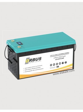Orbus/CFE 12.8Volt 200AH Lithium LifePo4 2580wh Chargable  CFE -2580S