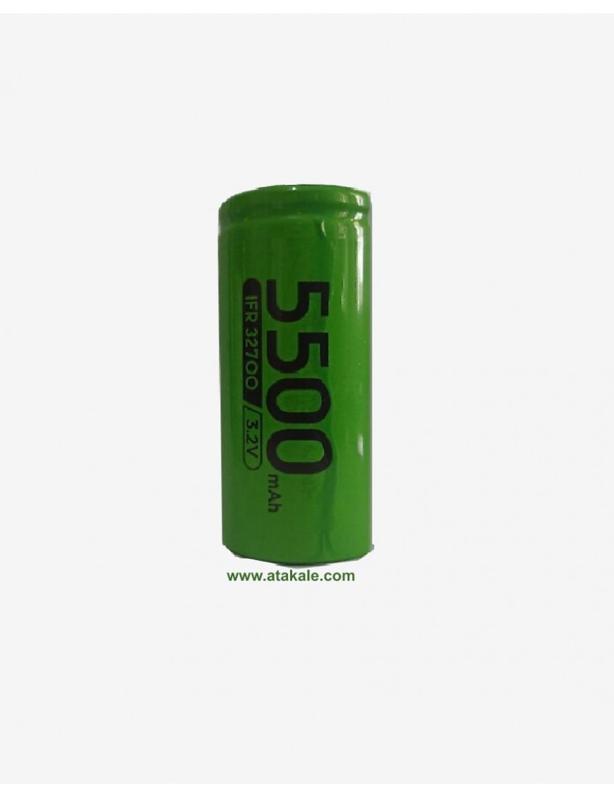 Ctechi  3.2Volt silindirik IFR32700 5500mah 5.5AH Deşarj  LFP LifePo4  Şarj Edilebilir Akü Hücresi