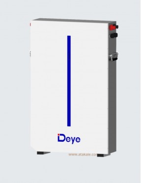 Deye 6.14kwh 120AH 51.2V  Lityum Lifepo4 Solar Akü Yedekleme Ünitesi Kobaltsız Düşük Gerilimli 10Sene Garanti