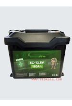 Elektrozirve 12,8Volt 150AH 1,92Kwh  Karavan Lityum Lifepo4 Solar Akü 5 Sene Garanti LCD Bleutooth ABS Kasa 