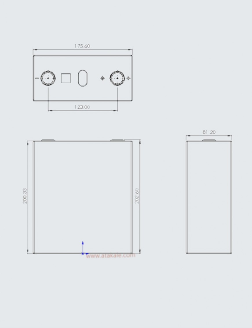 Gotion 3,2Volt Prizmatik Lityum Ion 340AH LifePo4 Solar Hücre 1088wh 1C   3500çevrim