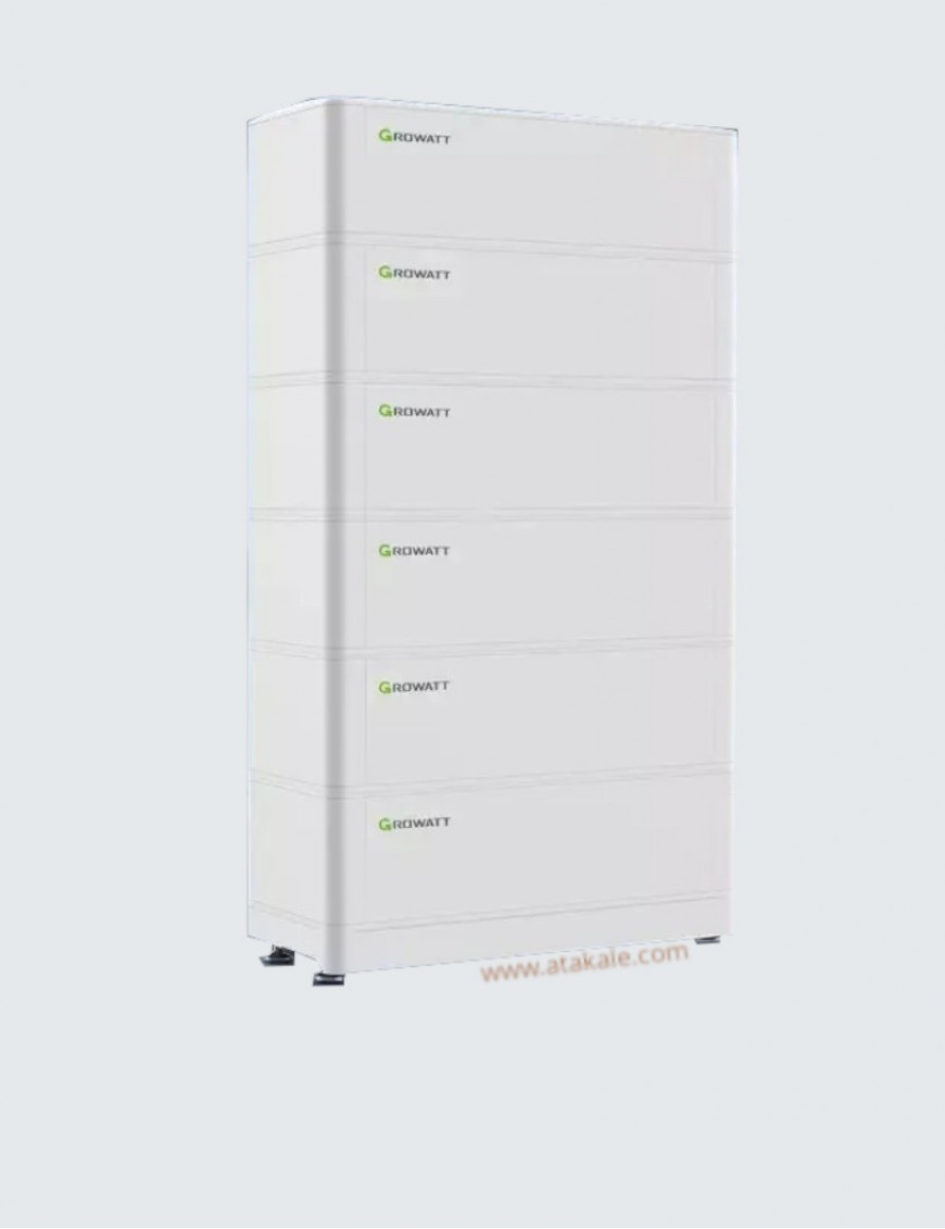 Growatt ARK LV 20.4L 20.48kwh 51.2V 400AH 8 Modül 16S Solar Enerji Depolama Sistemi