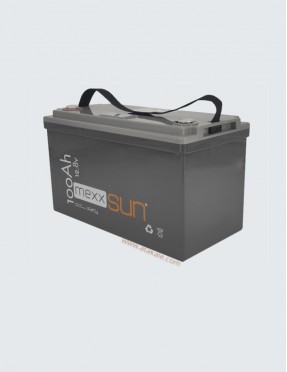 Mexxsun 12Volt 100AH LifePo4 Lityum Demir Fosfat Akü 1280wh 