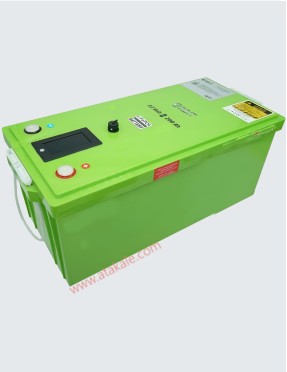 Orbit 12,8volt 200AH 2,56Kwh  Marin Lityum Lifepo4 Solar Akü 5 Sene Garanti LCD Bleutooth ABS Kasa