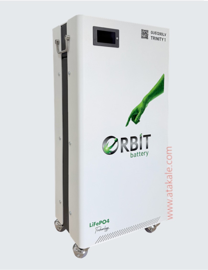Orbit 51,2Volt 314AH 16,08Kwh  Lityum Lifepo4 Solar Akü Yedekleme Ünitesi Low Voltage 10Sene Garanti