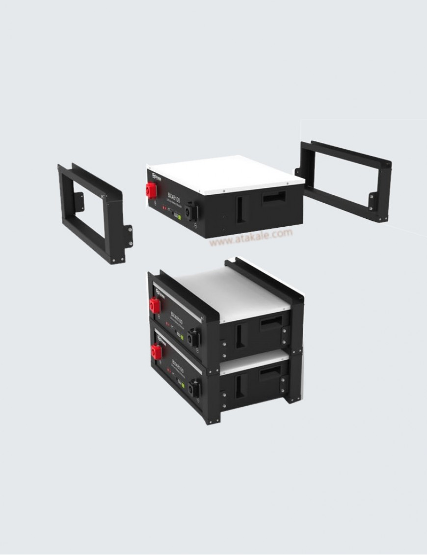 Orbus/Dyness 48V 100AH Lifepo4  lityum Ion B48100 4800Wh 6000cyle %80 Akü, Enerji Yedekleme Çözümü