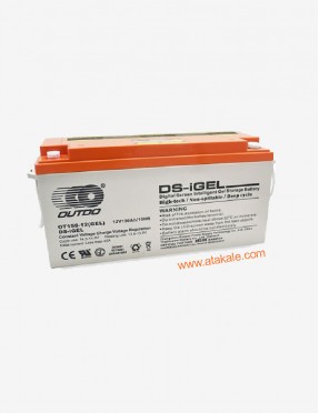 Outdo 12Volt 150AH Digital Intelligent Solar Gel Battery -Huawei  DS -iGEL