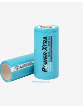 Power-Xtra 3.2Volt silindirik 32700 6000mah 6ah Deşarj  LFP LifePo4  Şarj Edilebilir Akü Hücresi 1C