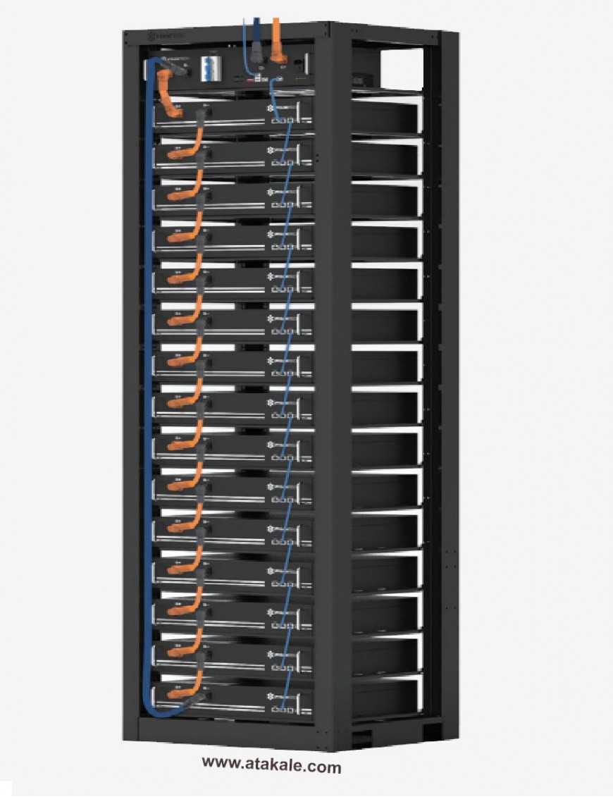 Pylontech Powercube-H1 720V50AH LifePo4 H4850 720V 50AH 36kwh Yüksek Gerilim Enerji Depolama 