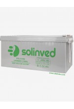 Solinved 12Volt 200AH Solar Jel Akü Derin Deşarj 1 Sene Garanti