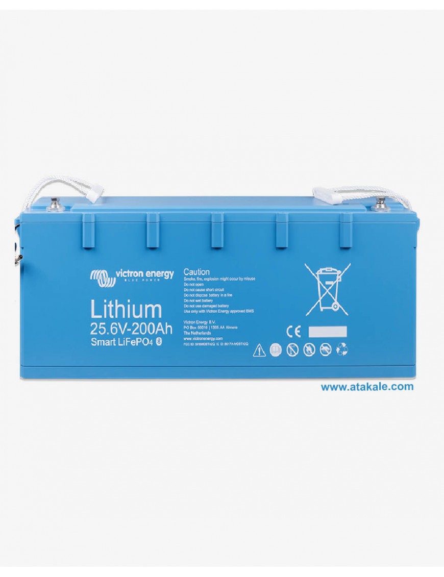 Victron Energy Lifepo4 24Volt 200AH fiyatı3340usd LiFePO4 battery 25,6V/200Ah Smart BAT524120610