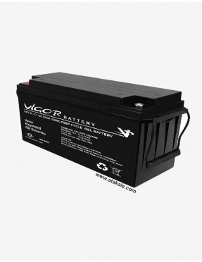 Vigor 12Volt 65AH Deep Cycle AGM Gel Battery Nano Carbon  Huawei Outdo Manufacturer