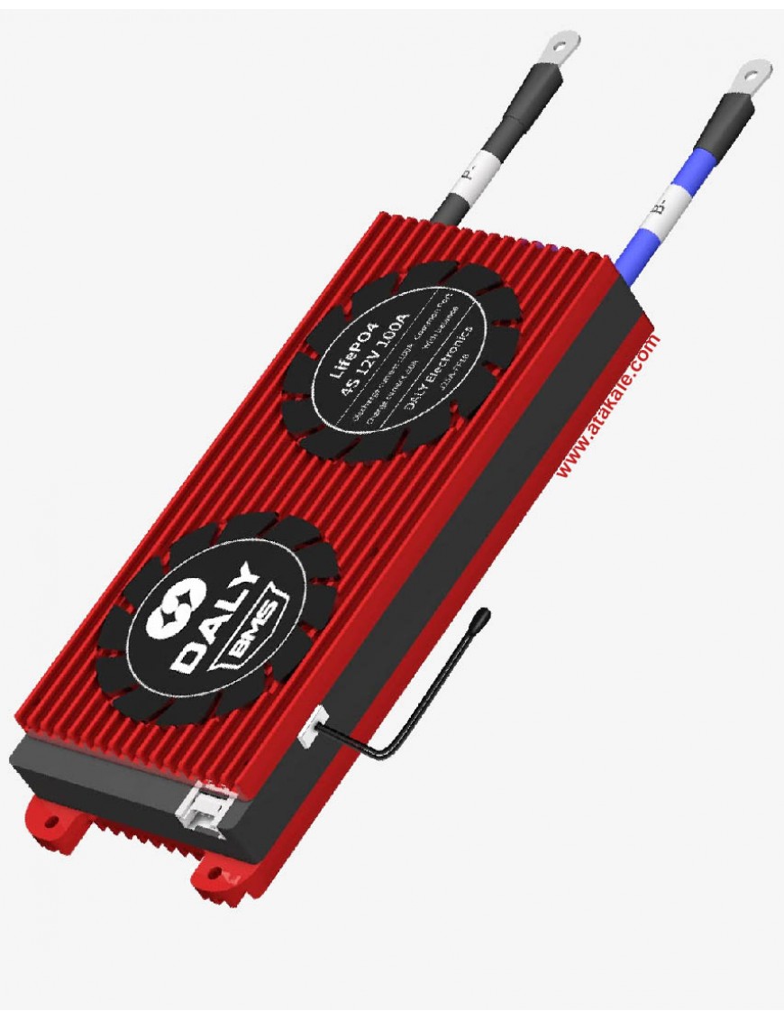 Daly 4S BMS 12V 100A LiFePo4 Akıllı Smart Lityum Elektrik Araç Bisiklet Scooter-Ortak Port