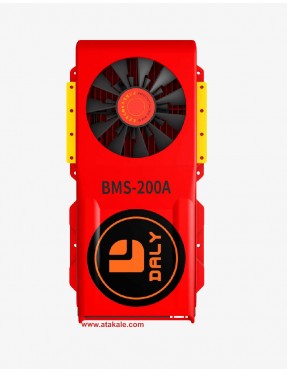 Daly 4S BMS 12V 200A LiFePo4 Akıllı Smart Fanlı Bluetooth Lityum Demir Fosfat Elektrik Araç -Ortak Port