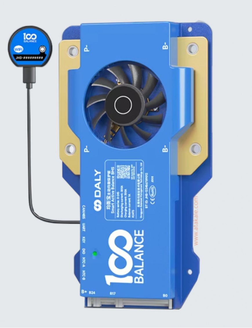 Daly 8-24S 300Amper BMS  LiFePo4 Bluetooth Wi-i Ortak Port 1Amper Balance