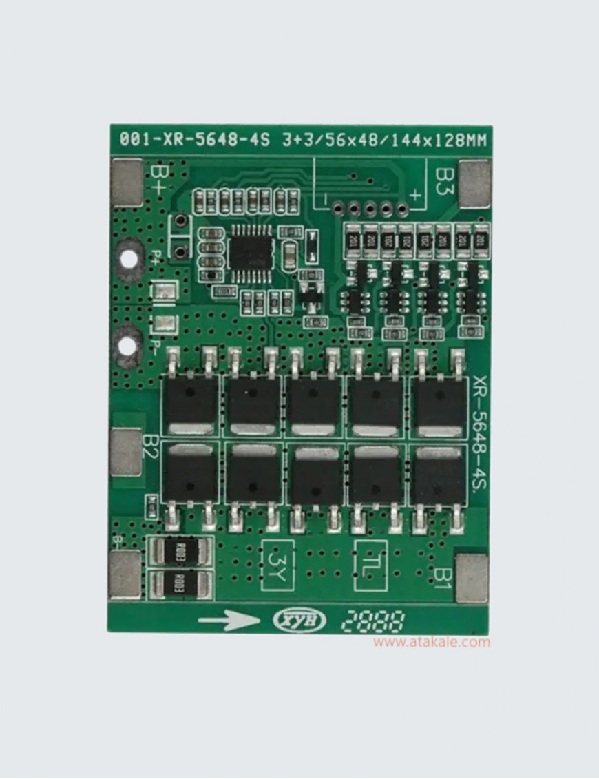 XR 4S 30A BMS 12.8V Lifepo4 Balanslı Lityum Batarya 105A Pik
