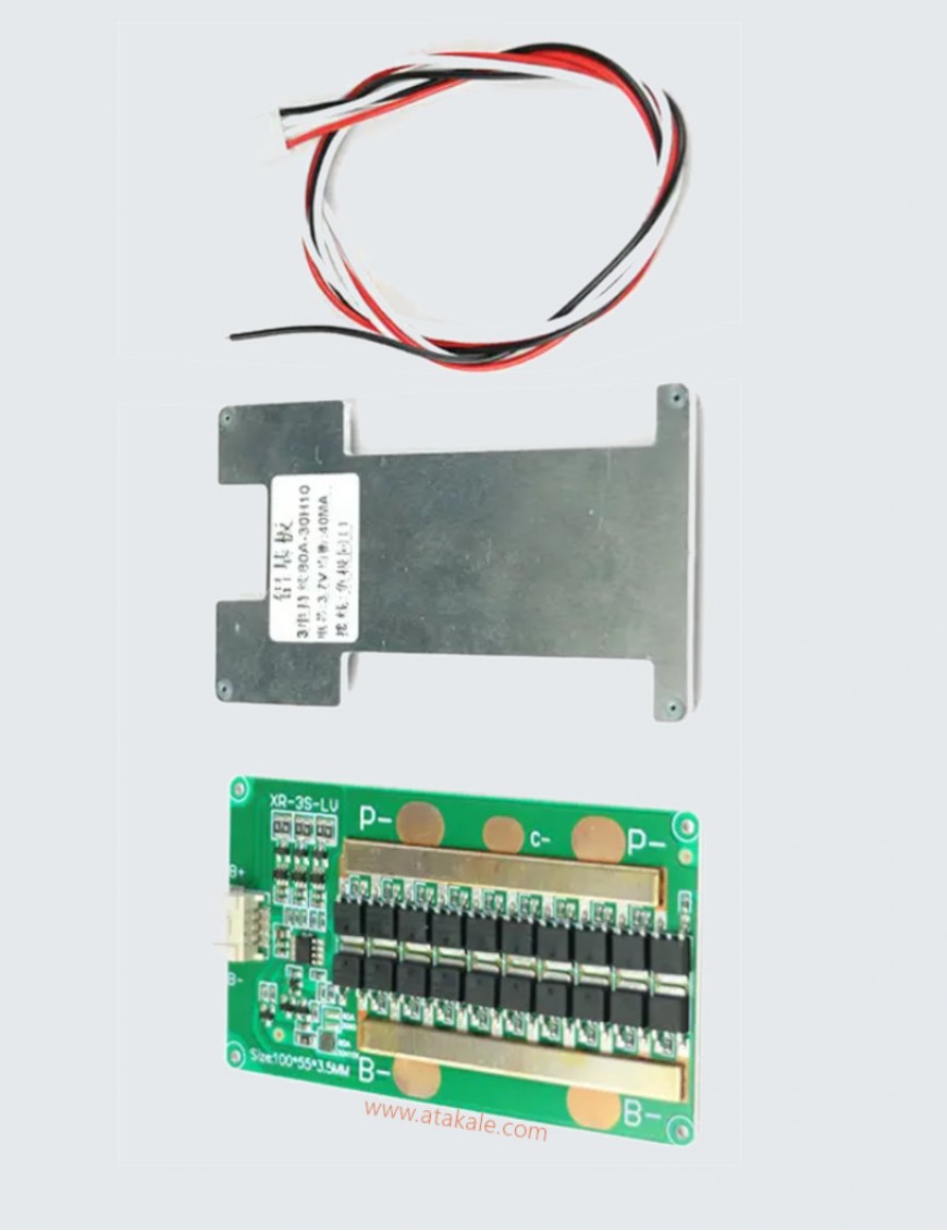 XR 4S 60A BMS 12.8V Lifepo4 Balanslı Lityum Batarya 230A Pik