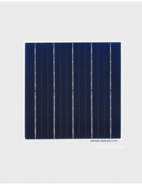 Topsky 5BB Half Cut Bifacial Solar Cell 5,65Wat %22.40 Efficency P Type 158.75mmX158.75mm