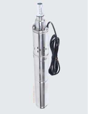 GMG 12 Volt 150 Wat DC Solar Dalgıç Motor 3" Pompa 1 ton/saat 35mt Derinlik, Sürücülü Plastik