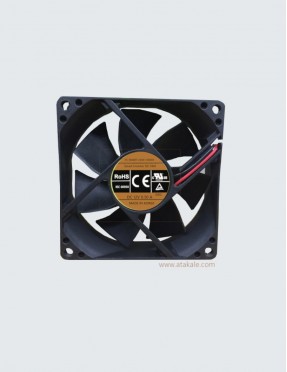 Akıllı İnvertör Fanı 5KW MPPT   0.5Amper 12Volt 80x80x25mm 3 uçlu soket  Küçük Fan