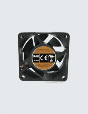 Akıllı İnvertör Fanı 3KW MPPT   0.5Amper 12Volt 60x60x25mm 3 uçlu soket  Küçük Fan