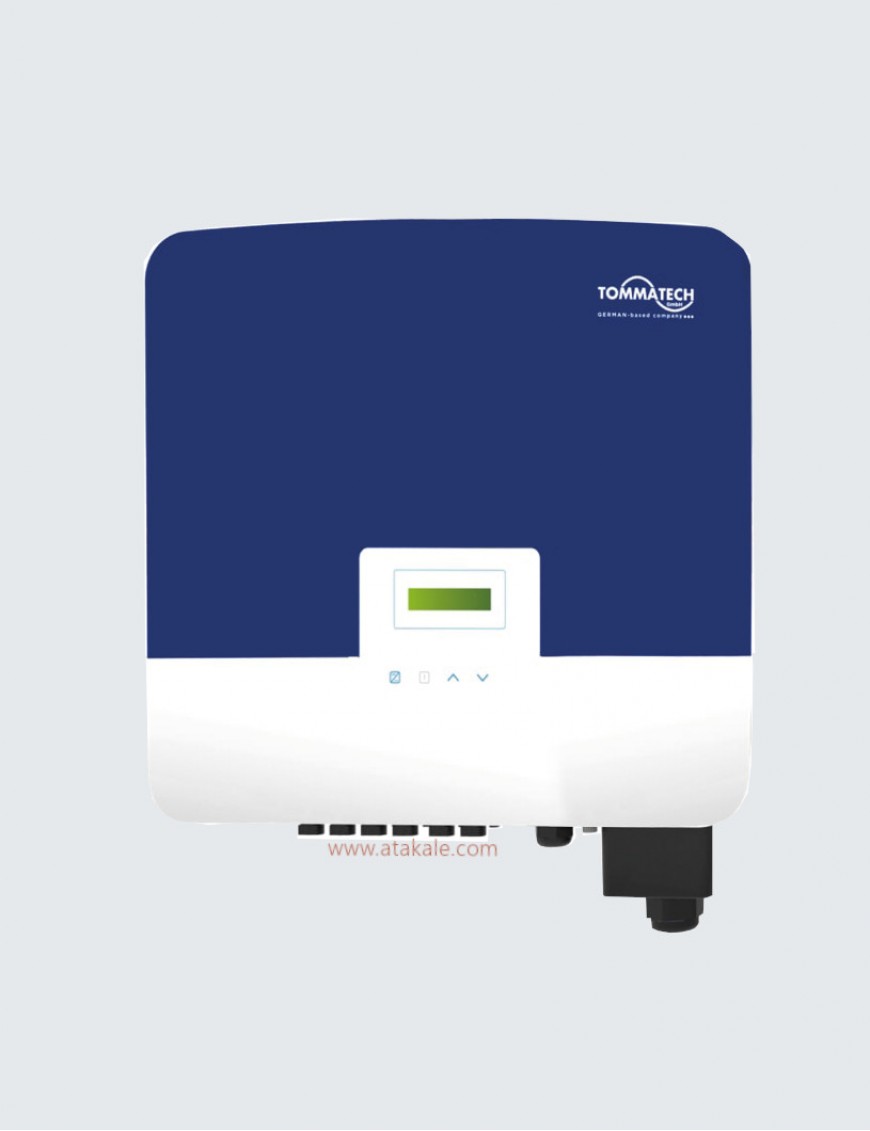 Tommatech 8 kw Trio Atom Üç Faz İnverter Ongrid  Solar Invertör