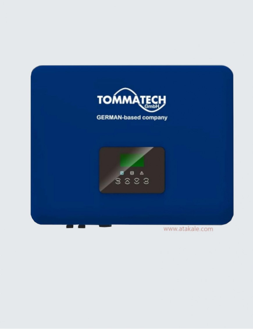 Tommatech 8 kw Trio Atom Üç Faz İnverter Ongrid  Solar Invertör