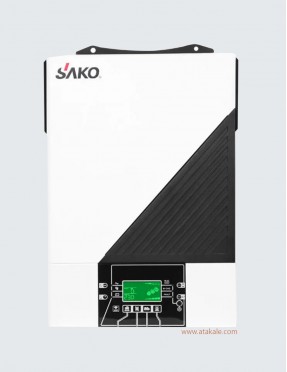 Sako  6.2w MPPT Akıllı sunon IV İnvertör 48V Off-Grid 60volt-450Volt Panel Girişi 120Amper Solar Girişi 