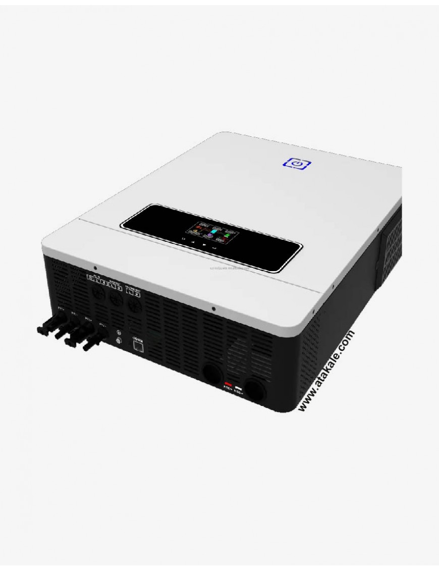 Solinved 10.2kw MPPT Akıllı İnvertör 500V PV 180A Solar Şarj 10200W Aküsüz Çalışır  48V Off-Grid Dual Çıkış
