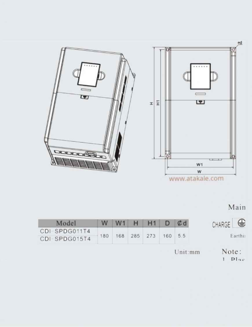 Solinved 30 HP 22 kW Tirfaze (3x380) Solar Dalgılç Motor Pompa Sürücü