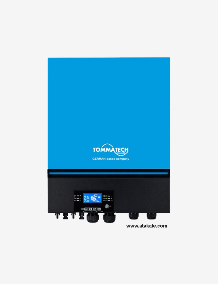Tommatech 7,2kw MPPT Akıllı İnvertör 500V Solar Giriş 7200W 48V Off-Grid -Aküsüz