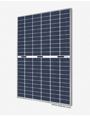 AE Solar 630wat Half Cut Bifacial Cam-Cama Monokristal Güneş Paneli Aurora 120Hücreli 210mm Hücre Güneş Paneli